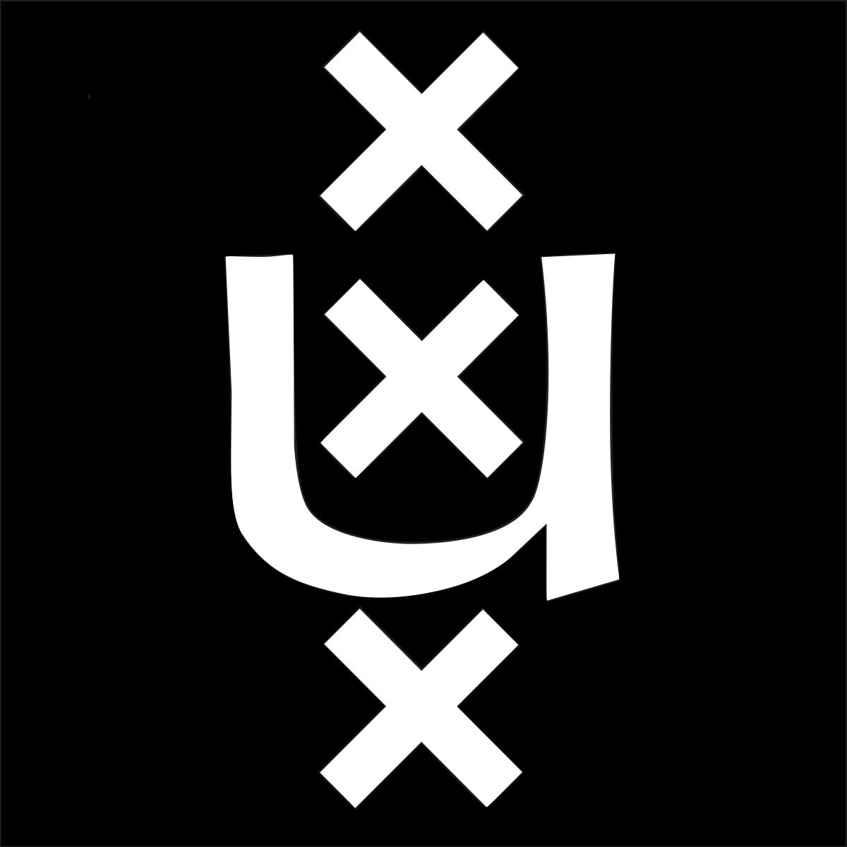 uva logo all black